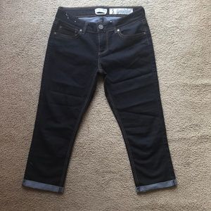 Dark Wash Jean Capris